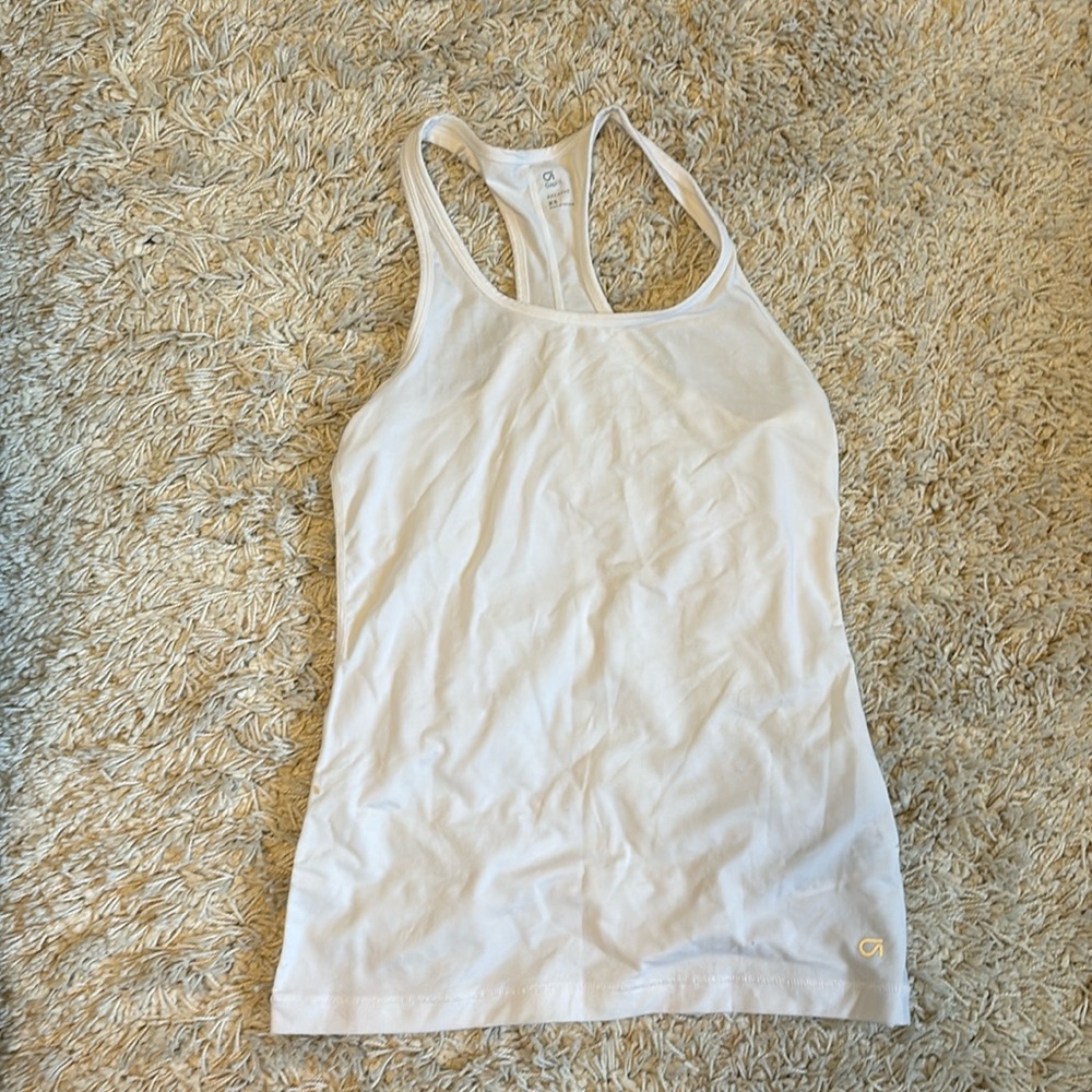 Gap Breathe White Raceback Workout Tank